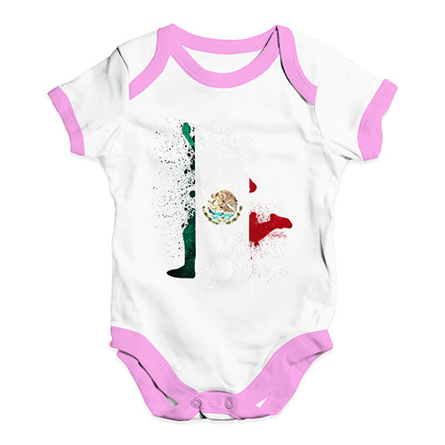 football Soccer Silhouette Mexico Baby Unisex Baby Grow Bodysuit