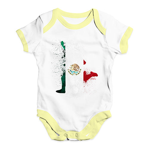 football Soccer Silhouette Mexico Baby Unisex Baby Grow Bodysuit