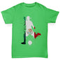 Boys novelty t shirts Football Soccer Silhouette Mexico Boy's T-Shirt Age 3-4 Green