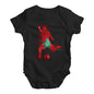 football Soccer Silhouette Morocco Baby Unisex Baby Grow Bodysuit