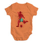 football Soccer Silhouette Morocco Baby Unisex Baby Grow Bodysuit