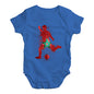 football Soccer Silhouette Morocco Baby Unisex Baby Grow Bodysuit