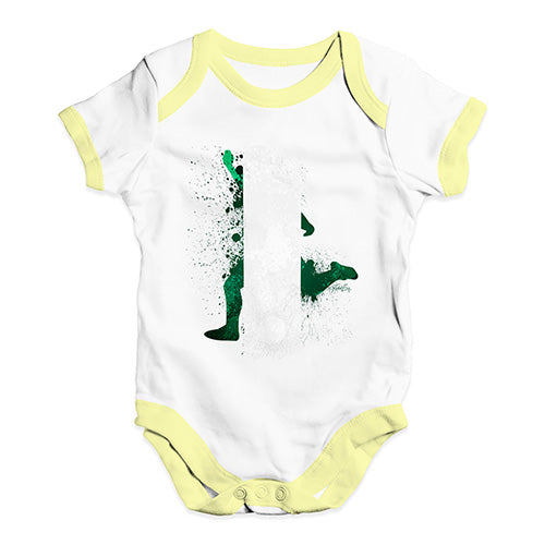 football Soccer Silhouette Nigeria Baby Unisex Baby Grow Bodysuit