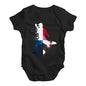 football Soccer Silhouette Panama Baby Unisex Baby Grow Bodysuit