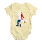 football Soccer Silhouette Panama Baby Unisex Baby Grow Bodysuit