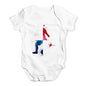 football Soccer Silhouette Panama Baby Unisex Baby Grow Bodysuit