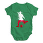 football Soccer Silhouette Poland Baby Unisex Baby Grow Bodysuit