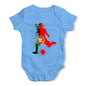 football Soccer Silhouette Portugal Baby Unisex Baby Grow Bodysuit