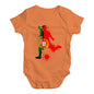 football Soccer Silhouette Portugal Baby Unisex Baby Grow Bodysuit