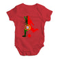 football Soccer Silhouette Portugal Baby Unisex Baby Grow Bodysuit