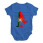 football Soccer Silhouette Portugal Baby Unisex Baby Grow Bodysuit