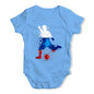 football Soccer Silhouette Russia Baby Unisex Baby Grow Bodysuit