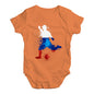 football Soccer Silhouette Russia Baby Unisex Baby Grow Bodysuit