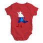 football Soccer Silhouette Russia Baby Unisex Baby Grow Bodysuit