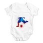 football Soccer Silhouette Russia Baby Unisex Baby Grow Bodysuit