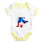 football Soccer Silhouette Russia Baby Unisex Baby Grow Bodysuit