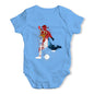 football Soccer Silhouette Serbia Baby Unisex Baby Grow Bodysuit