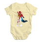 football Soccer Silhouette Serbia Baby Unisex Baby Grow Bodysuit