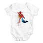 football Soccer Silhouette Serbia Baby Unisex Baby Grow Bodysuit