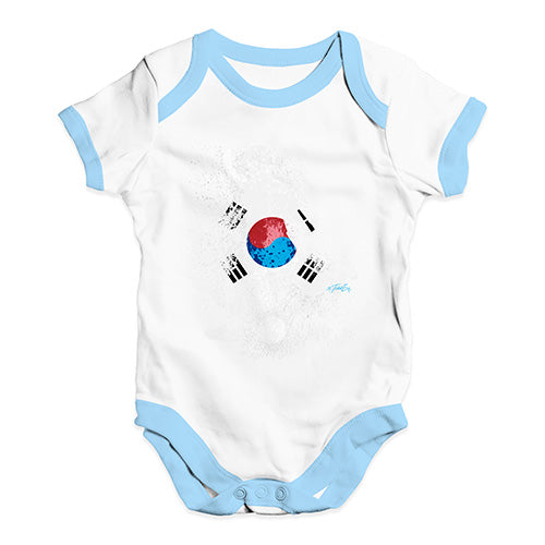 football Soccer Silhouette South Korea Baby Unisex Baby Grow Bodysuit