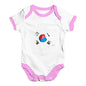 football Soccer Silhouette South Korea Baby Unisex Baby Grow Bodysuit