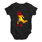 football Soccer Silhouette Spain Baby Unisex Baby Grow Bodysuit