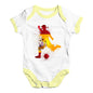 football Soccer Silhouette Spain Baby Unisex Baby Grow Bodysuit