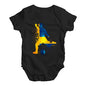 football Soccer Silhouette Sweden Baby Unisex Baby Grow Bodysuit