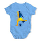 football Soccer Silhouette Sweden Baby Unisex Baby Grow Bodysuit