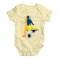 football Soccer Silhouette Sweden Baby Unisex Baby Grow Bodysuit