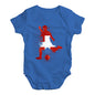 football Soccer Silhouette Switzerland Baby Unisex Baby Grow Bodysuit