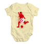 football Soccer Silhouette Tunisia Baby Unisex Baby Grow Bodysuit