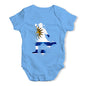 football Soccer Silhouette Uruguay Baby Unisex Baby Grow Bodysuit