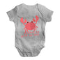 A Pinch To Grow An Inch Crab Baby Unisex Baby Grow Bodysuit