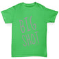 Novelty Tees For Boys Big Shot Boy's T-Shirt Age 9-11 Green