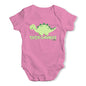 Cute-Saurus Cute Dinosaur Baby Unisex Baby Grow Bodysuit