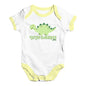 Cute-Saurus Cute Dinosaur Baby Unisex Baby Grow Bodysuit