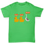 Boys funny tee shirts Duck Duck Goose Boy's T-Shirt Age 3-4 Green