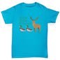 Boys Funny Tshirts Duck Duck Moose Boy's T-Shirt Age 12-14 Azure Blue