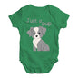 Just A Pup Baby Unisex Baby Grow Bodysuit