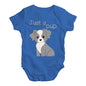 Just A Pup Baby Unisex Baby Grow Bodysuit