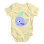 Little Squirt Whale Baby Unisex Baby Grow Bodysuit