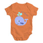 Little Squirt Whale Baby Unisex Baby Grow Bodysuit