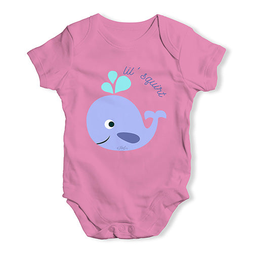 Little Squirt Whale Baby Unisex Baby Grow Bodysuit