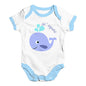 Little Squirt Whale Baby Unisex Baby Grow Bodysuit