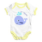 Little Squirt Whale Baby Unisex Baby Grow Bodysuit