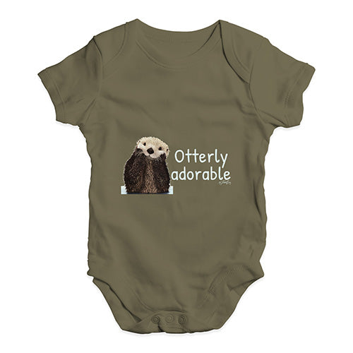 Otterly Adorable Baby Unisex Baby Grow Bodysuit