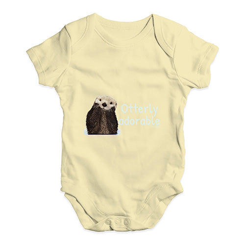 Otterly Adorable Baby Unisex Baby Grow Bodysuit