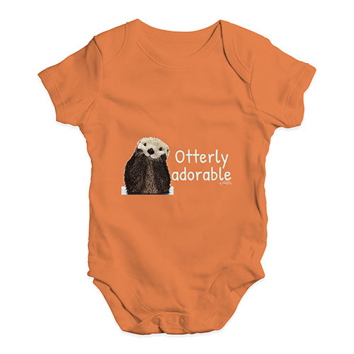 Otterly Adorable Baby Unisex Baby Grow Bodysuit