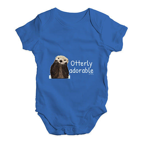 Otterly Adorable Baby Unisex Baby Grow Bodysuit